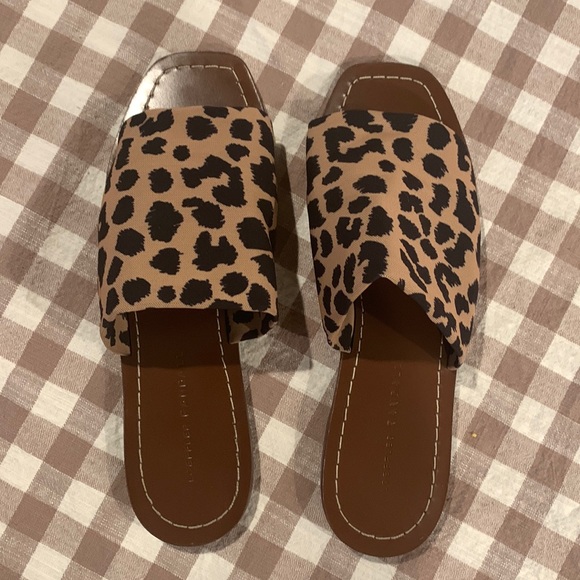 NWOT Loeffler Randall Daria Leopard Slide - Picture 5 of 6
